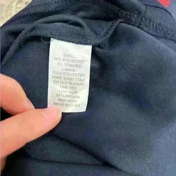 Monteau navy dress size small - Picture 2 of 9